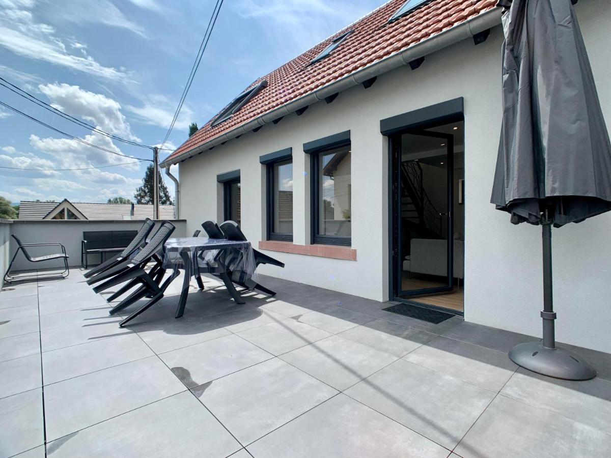Chez Arnaud Et Thomas Apartment Dinsheim Exterior photo