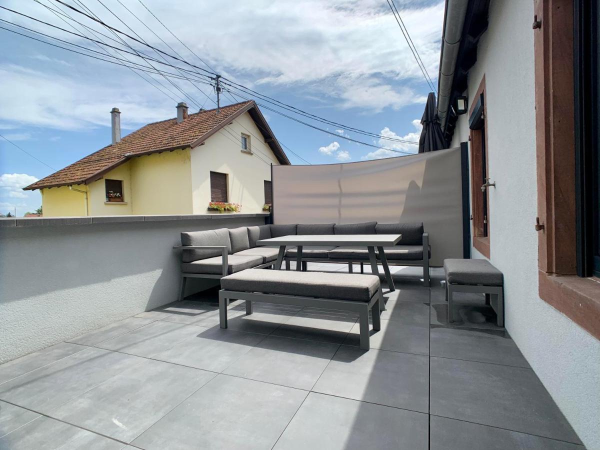Chez Arnaud Et Thomas Apartment Dinsheim Exterior photo